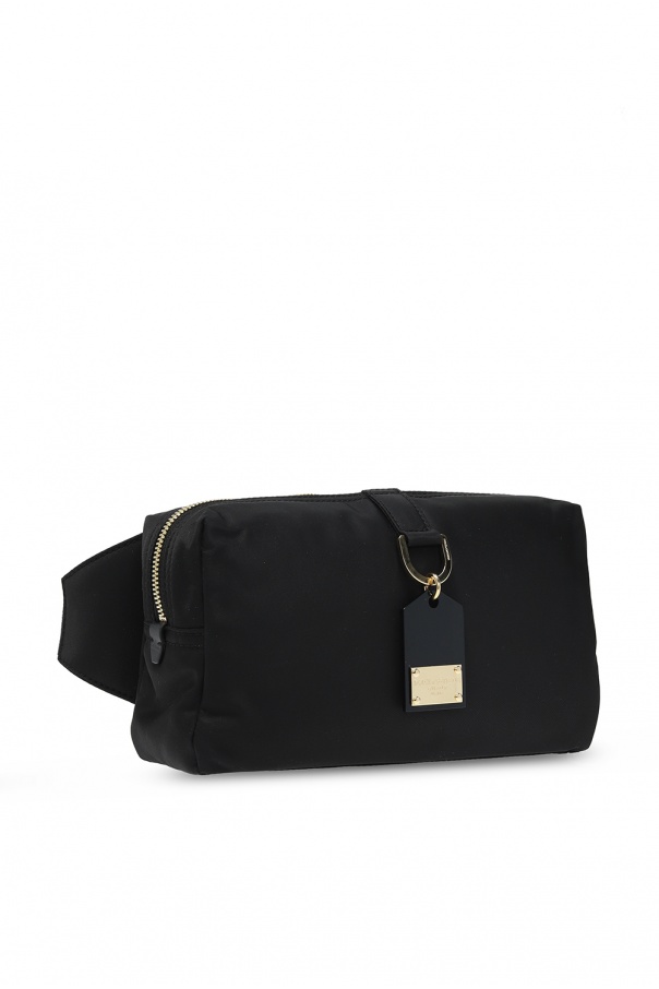 Dolce&Gabbana Embellished With leopard print lining belt bag